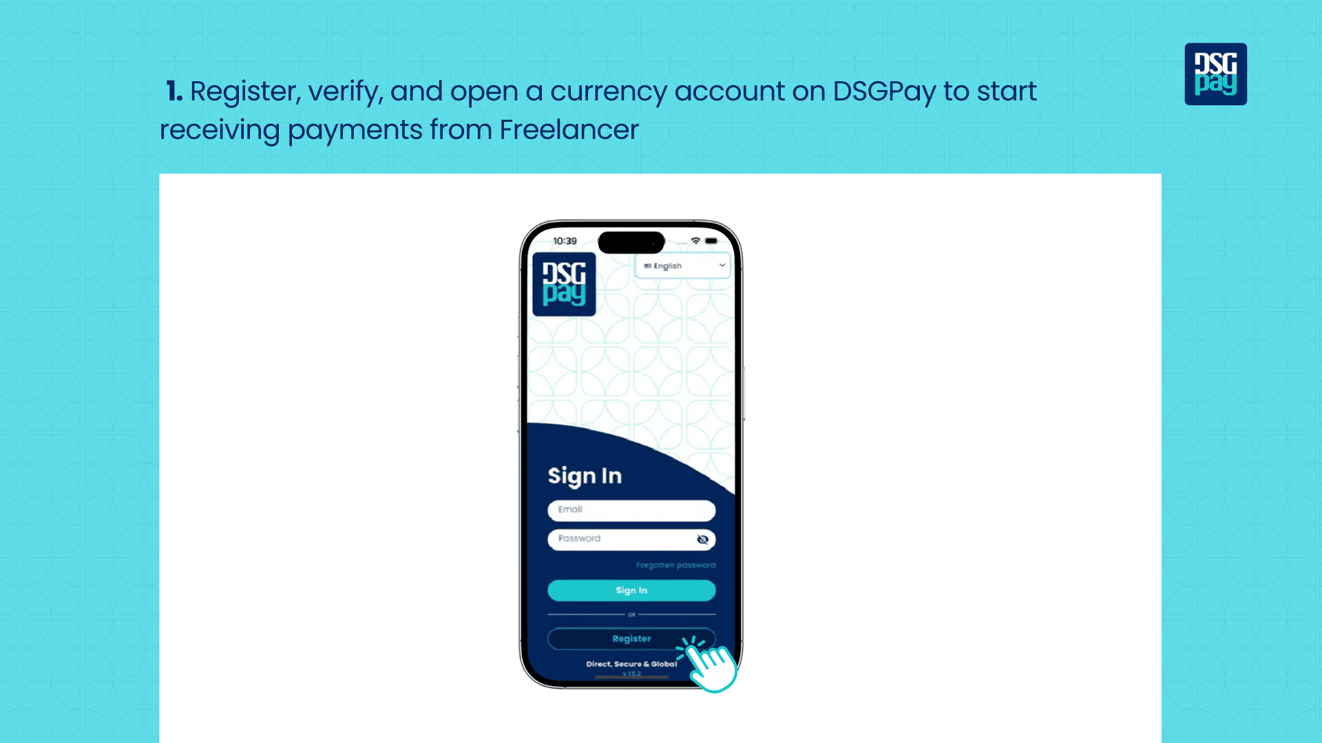 How to Link DSGPay’s Virtual Account on Freelancer.com