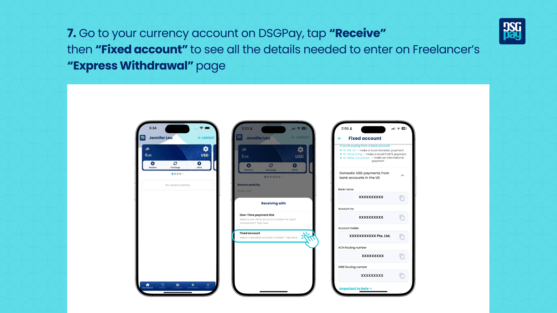 How to Link DSGPay’s Virtual Account on Freelancer.com
